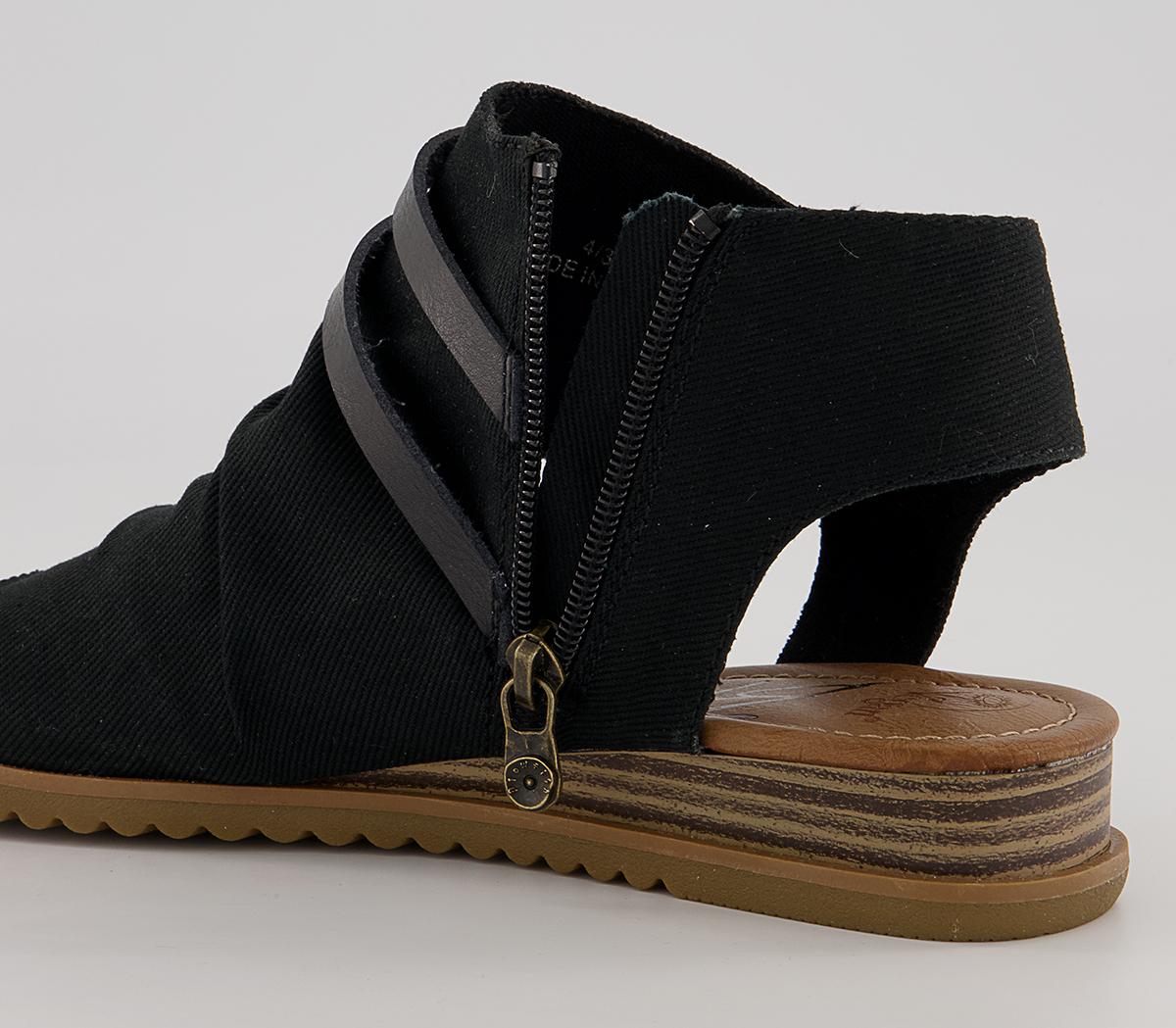 Blowfish MalibuButterfly SandalsBlack Twill
