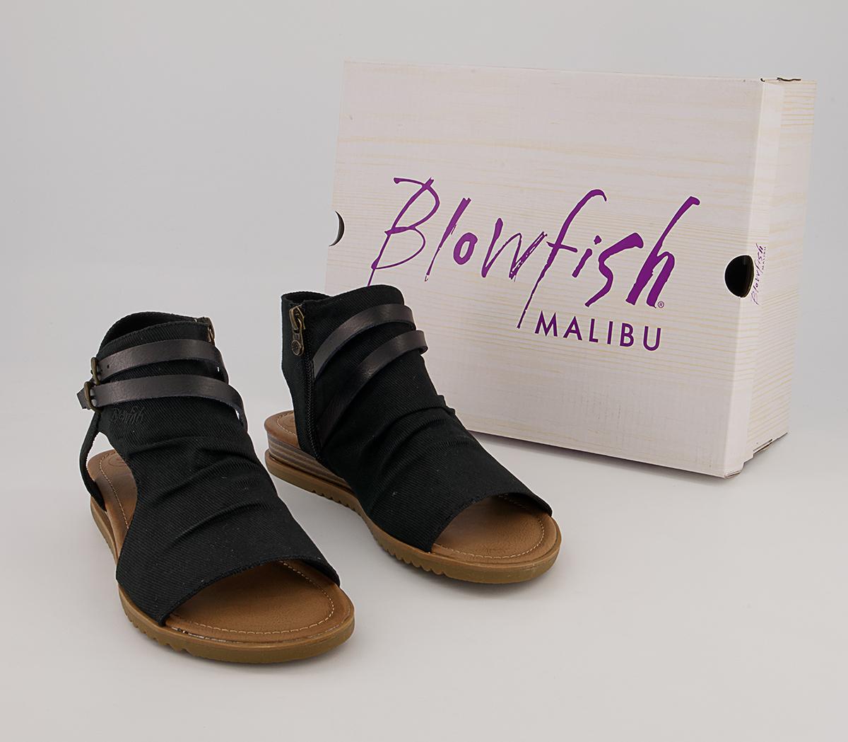 Blowfish MalibuButterfly SandalsBlack Twill