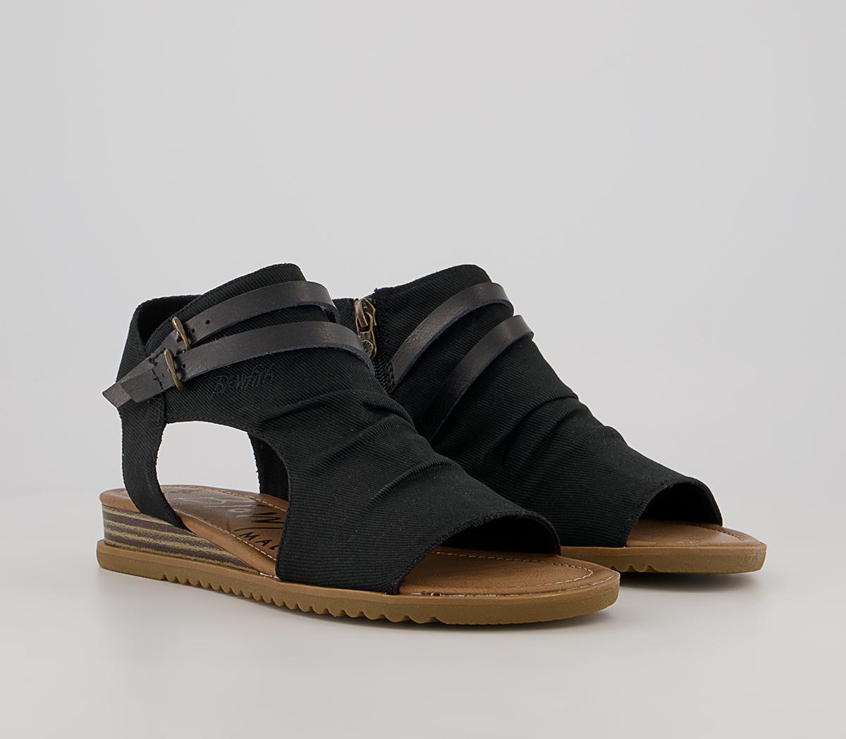 Blowfish MalibuButterfly SandalsBlack Twill