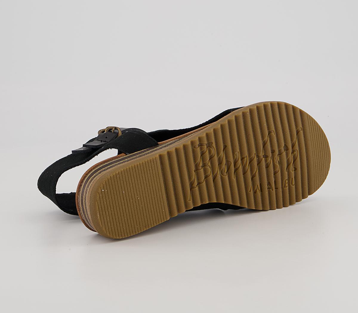 Blowfish Malibu Butterfly Sandals Blowfish Malibu Butterfly Sandals Black Twill