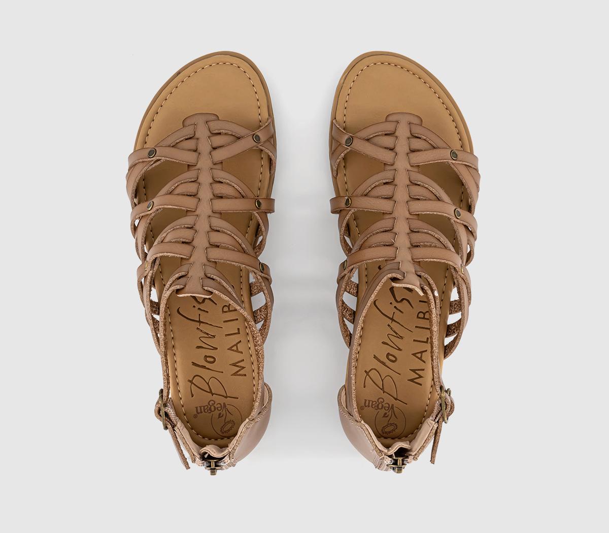 Blowfish MalibuBloomy Weave SandalsDark Cashew Dyecut