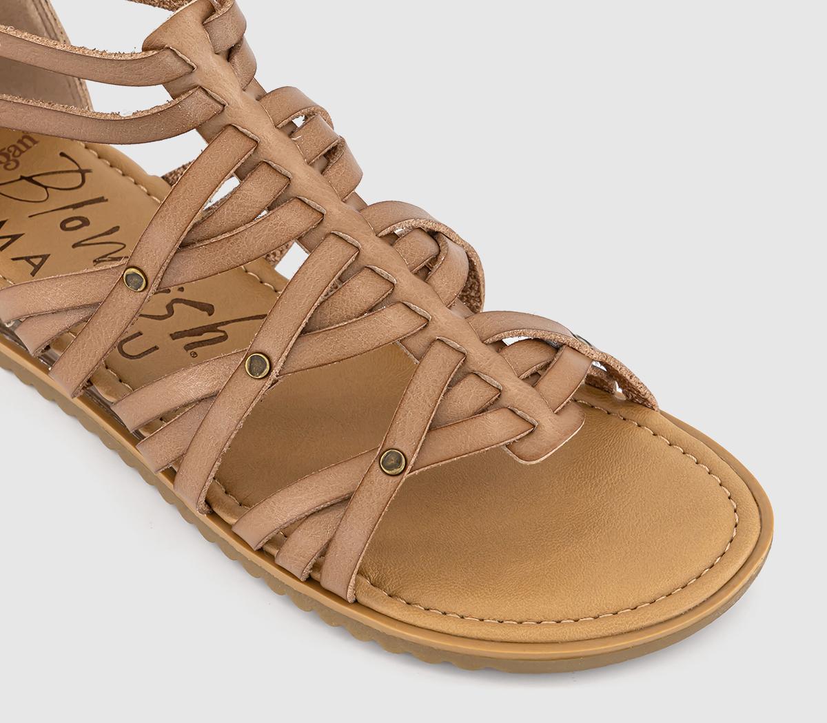Blowfish MalibuBloomy Weave Sandals Blowfish MalibuBloomy Weave SandalsDark Cashew Dyecut