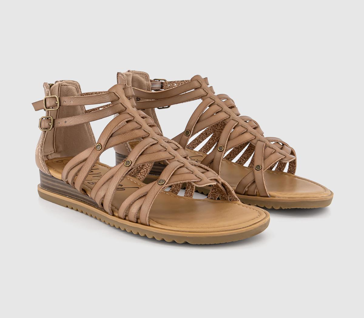 Blowfish MalibuBloomy Weave Sandals Blowfish MalibuBloomy Weave SandalsDark Cashew Dyecut
