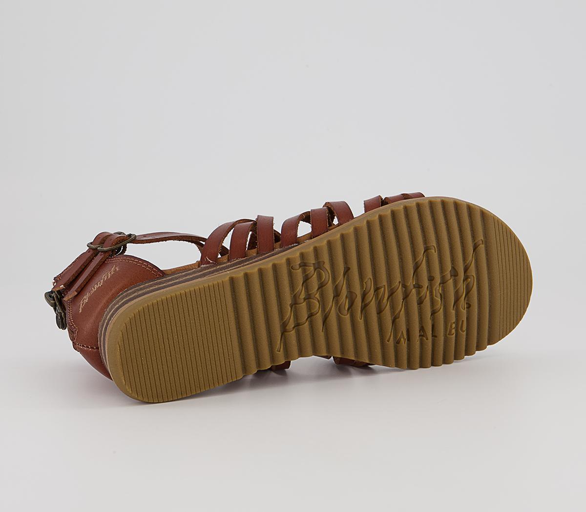 Blowfish Malibu Bloomy Weave Sandals Scotch Dyecut - Flat Shoes for Women