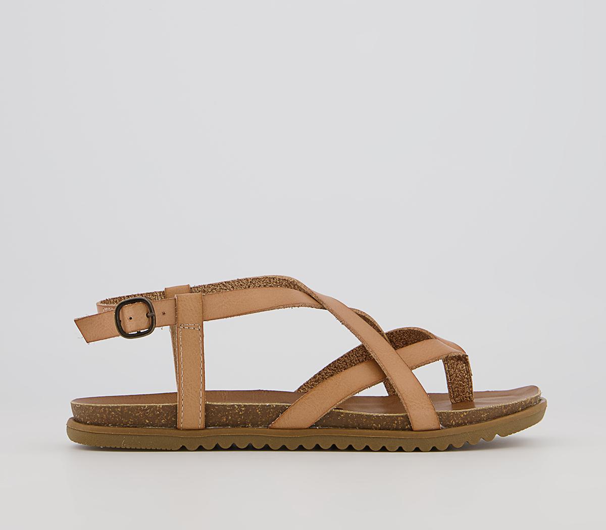 Blowfish women's store drum flat sandal