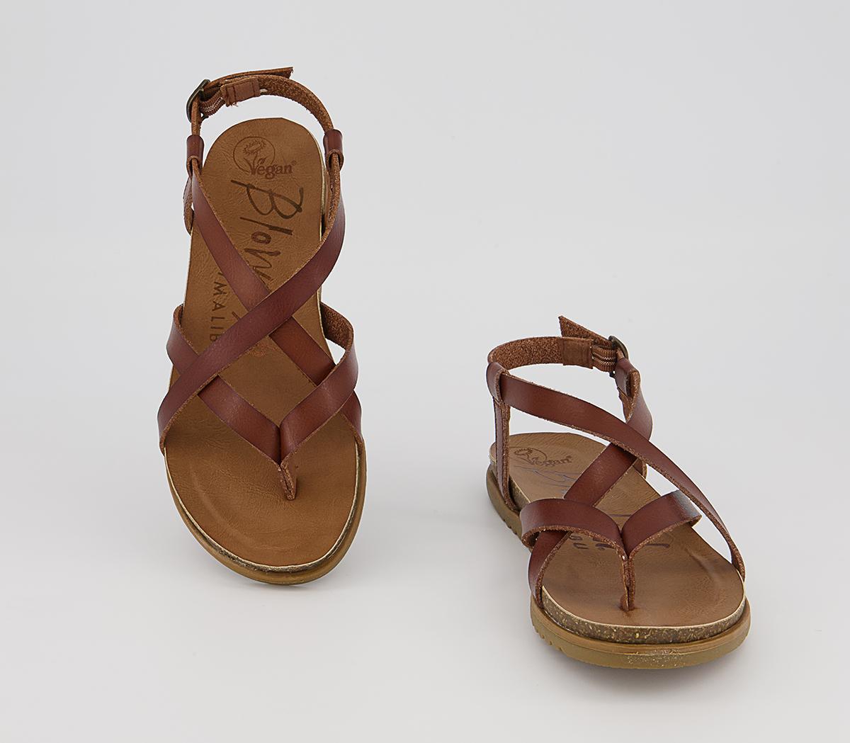 Blowfish Malibu Mirenda Sandals Scotch Dyecut - Women's Vegan Shoes