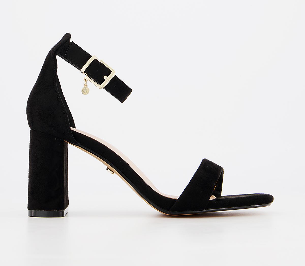 Office Mabel Closed Back Two Part Block Heeled Sandals Office Mabel Closed Back Two Part Block Heeled Sandals Black