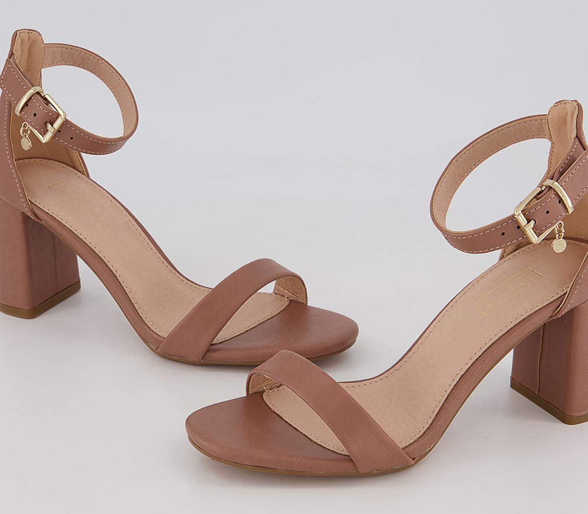 Office Mabel Closed Back Two Part Block Heeled Sandals Office Mabel Closed Back Two Part Block Heeled Sandals Nude