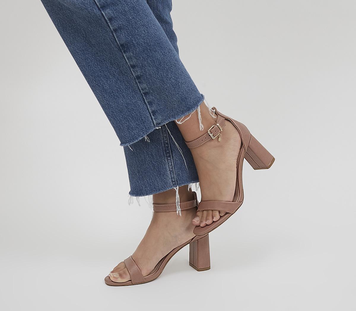 Mabel Closed Back Two Part Block Heeled Sandals