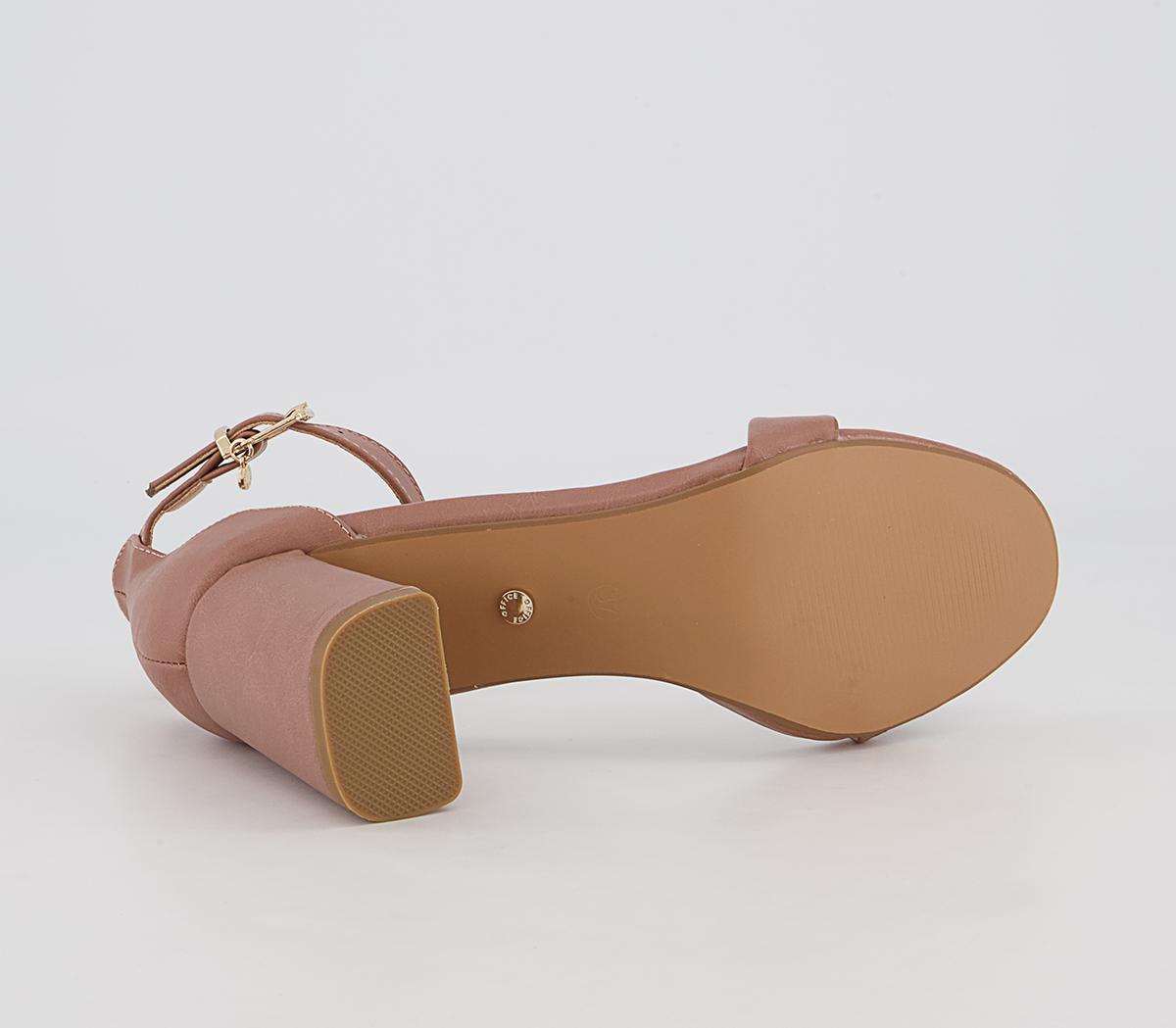 Office Mabel Closed Back Two Part Block Heeled Sandals Office Mabel Closed Back Two Part Block Heeled Sandals Nude