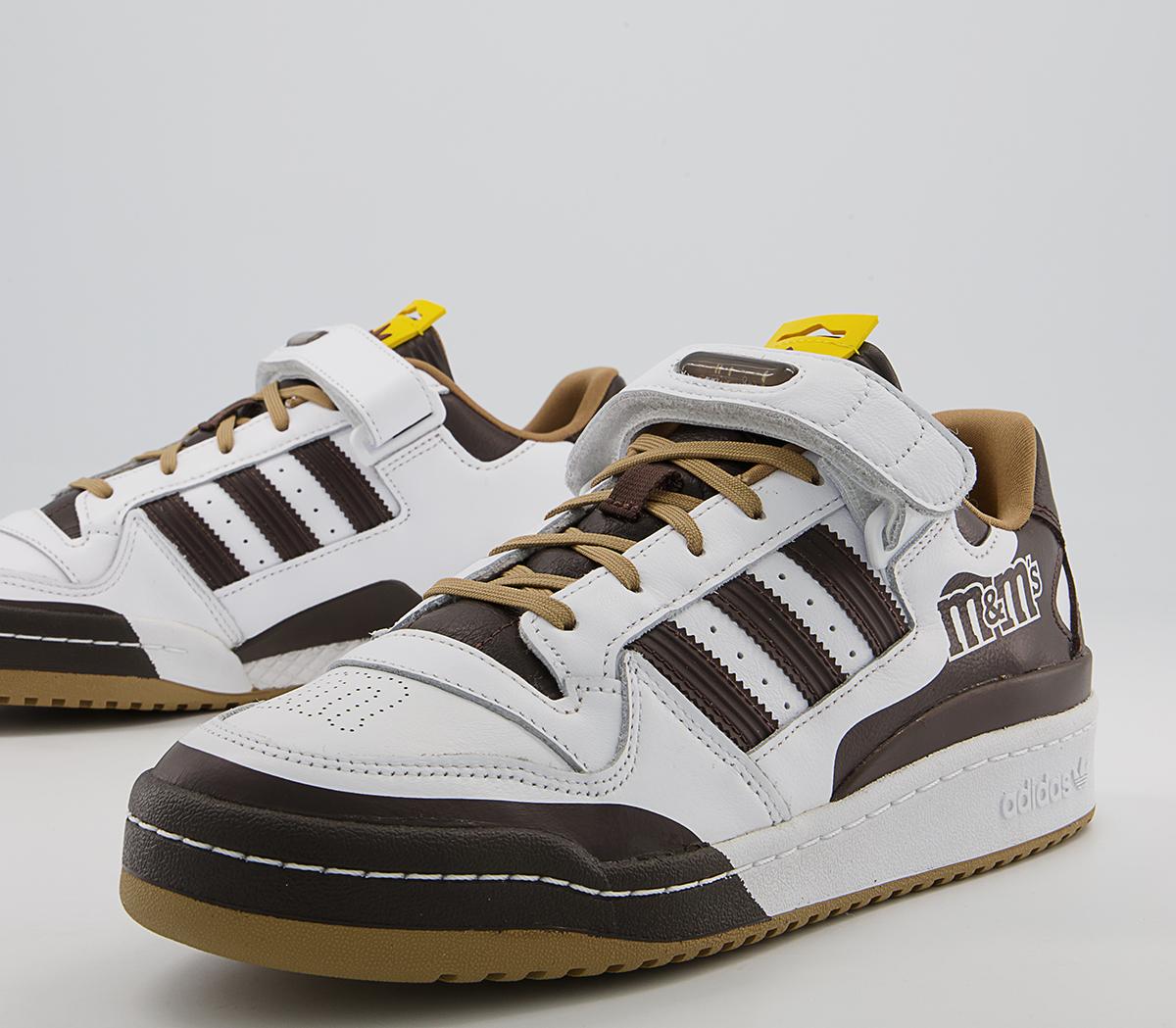 adidas Forum Lo 84 Trainers adidas Forum Lo 84 Trainers Mms White Cardboard Brown
