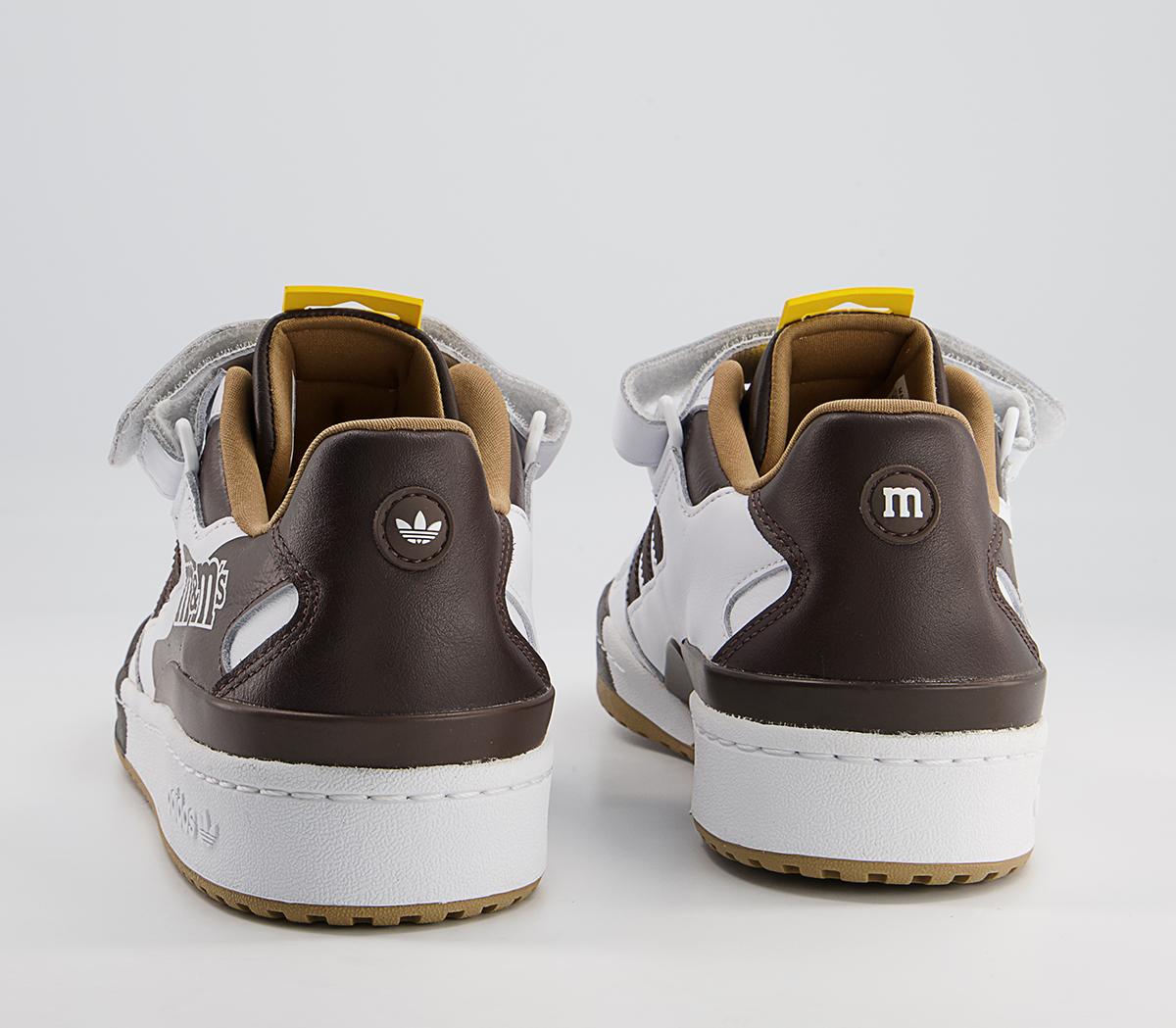 adidas Forum Lo 84 Trainers adidas Forum Lo 84 Trainers Mms White Cardboard Brown