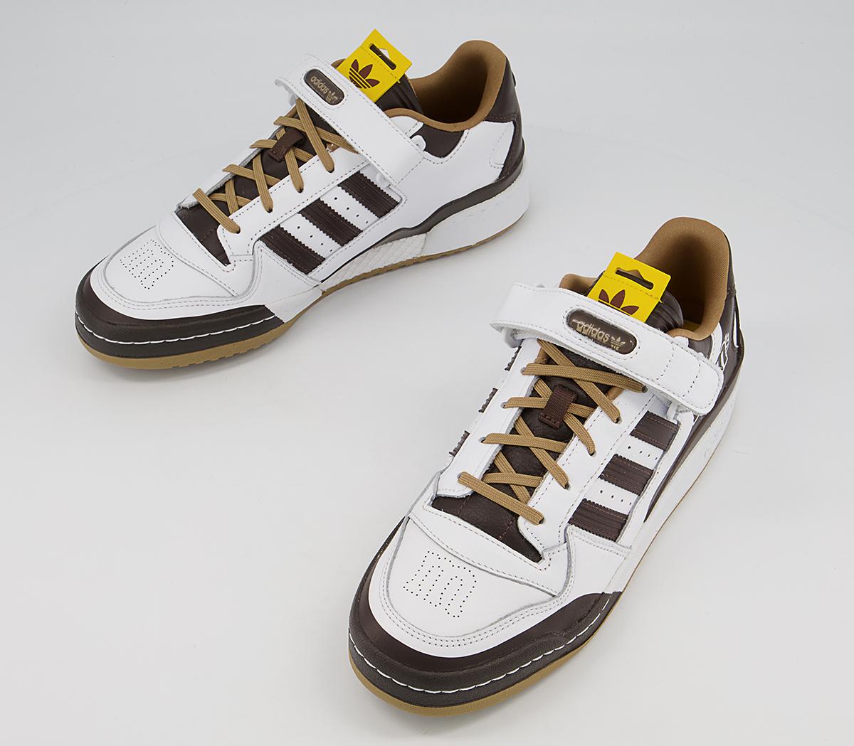 adidas Forum Lo 84 Trainers adidas Forum Lo 84 Trainers Mms White Cardboard Brown