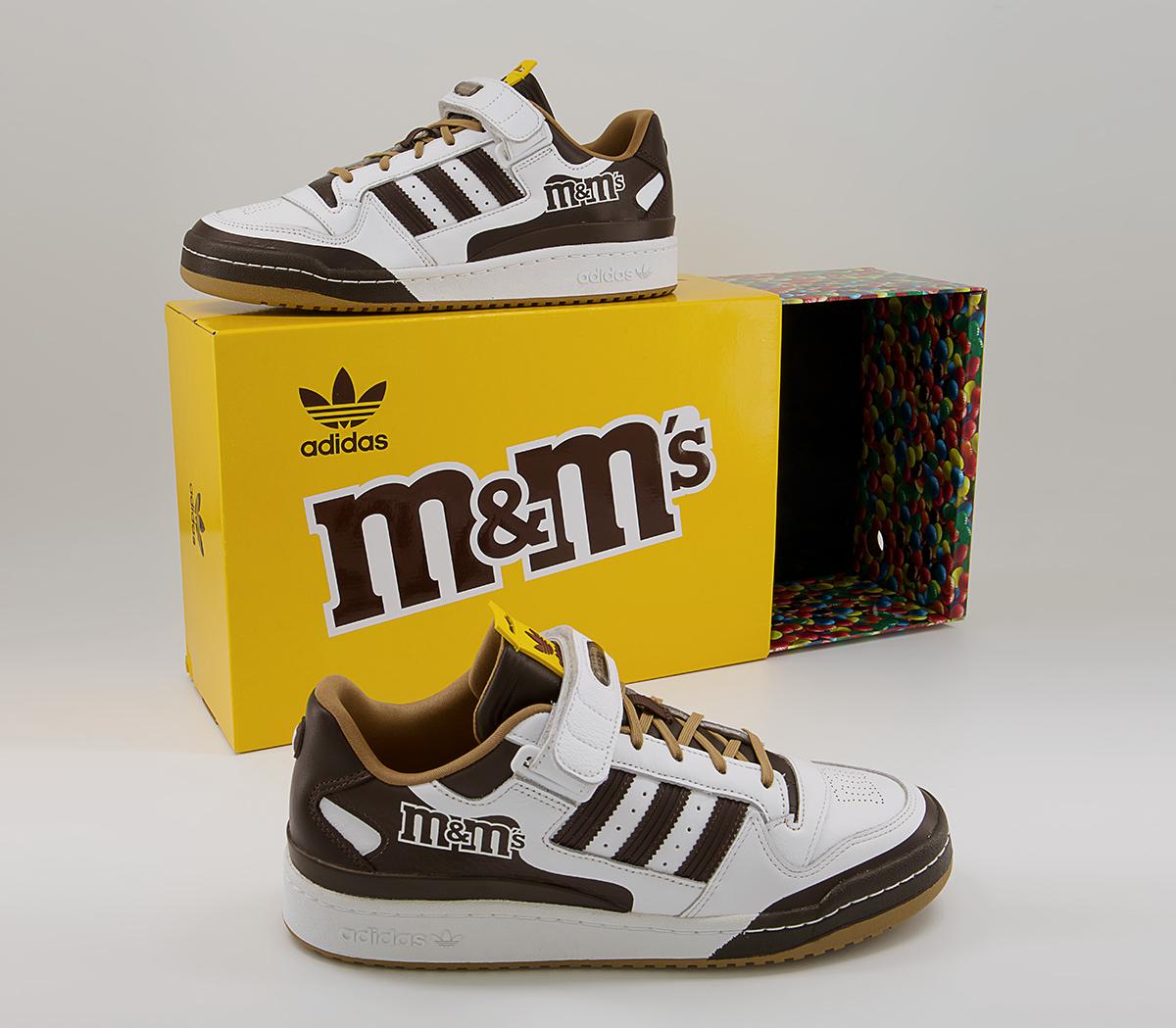 adidas Forum Lo 84 Trainers adidas Forum Lo 84 Trainers Mms White Cardboard Brown