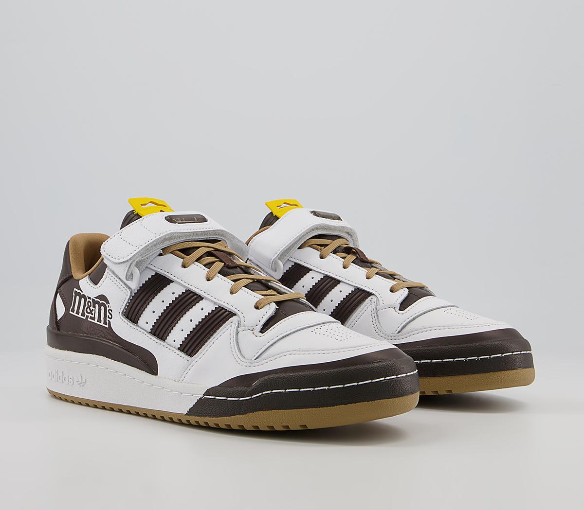 adidas Forum Lo 84 Trainers adidas Forum Lo 84 Trainers Mms White Cardboard Brown