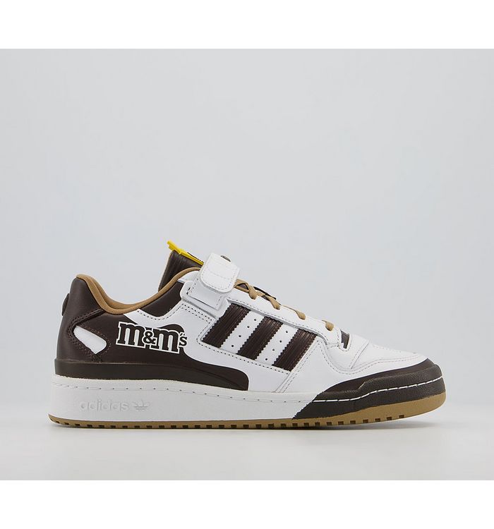 Adidas Forum Lo 84 Trainers Mms White Cardboard Brown,Yellow,White,Red