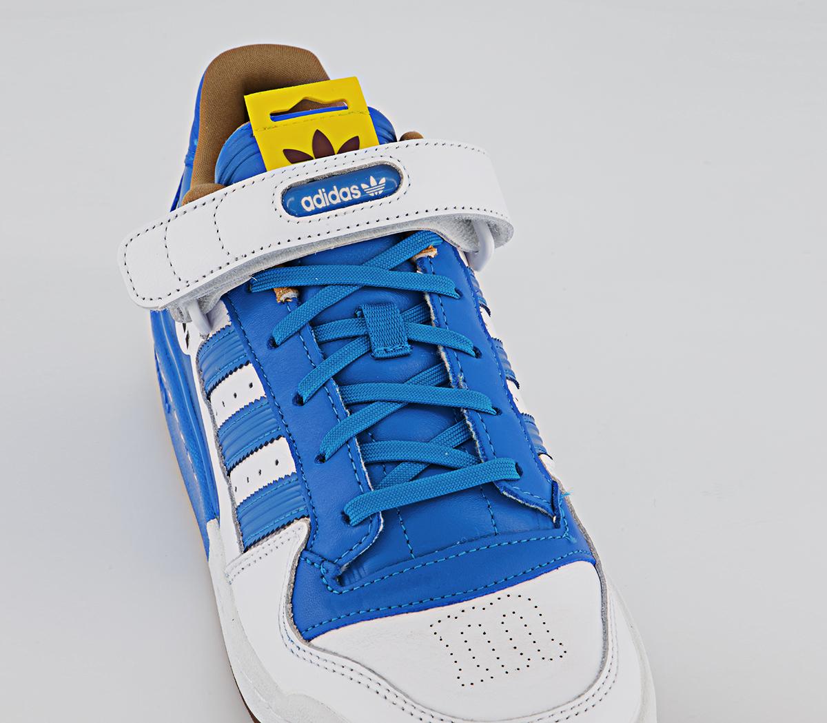 adidas Forum Lo 84 Trainers adidas Forum Lo 84 Trainers Mms Blue White Eqt Yellow