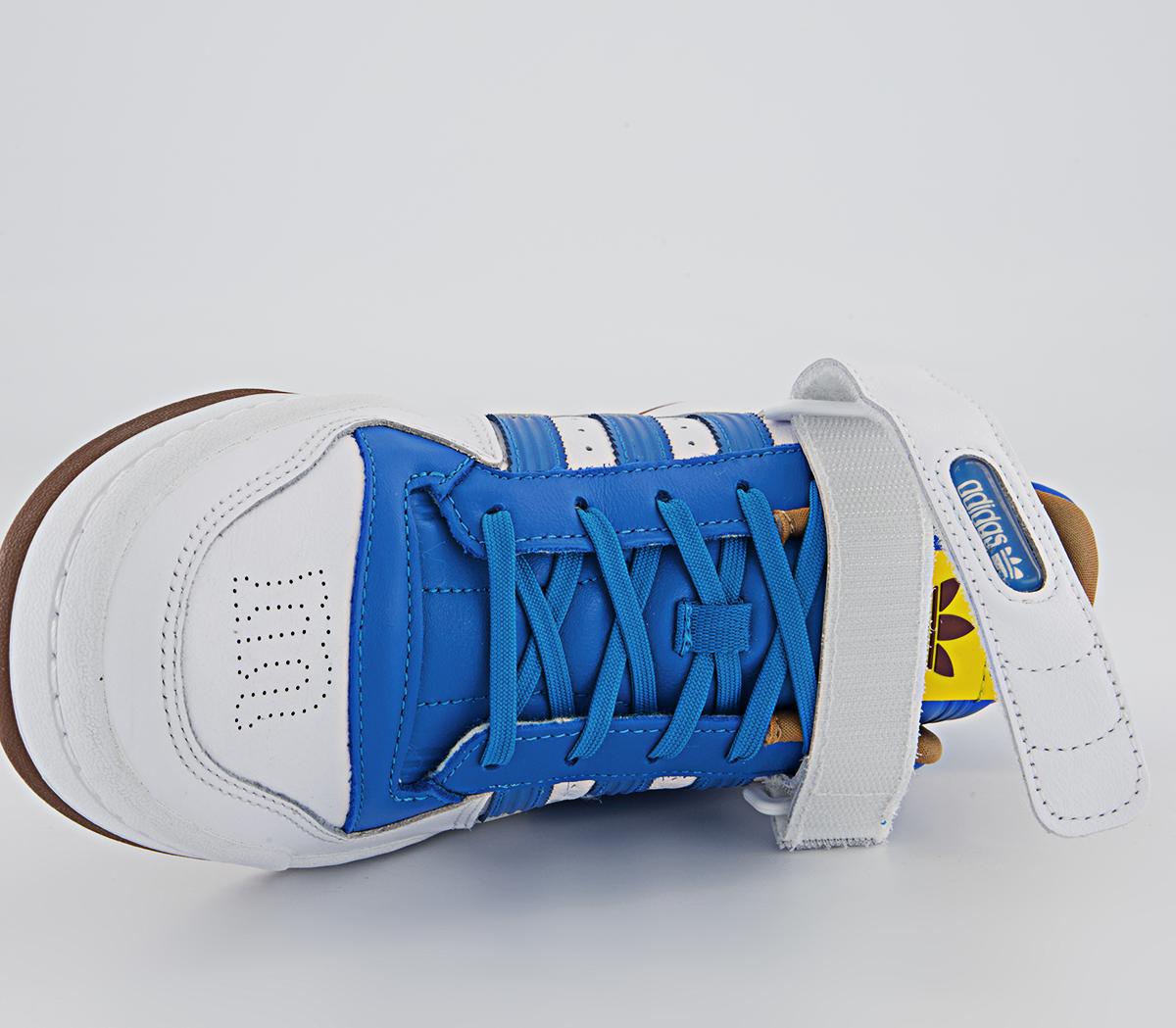 adidas Forum Lo 84 Trainers adidas Forum Lo 84 Trainers Mms Blue White Eqt Yellow