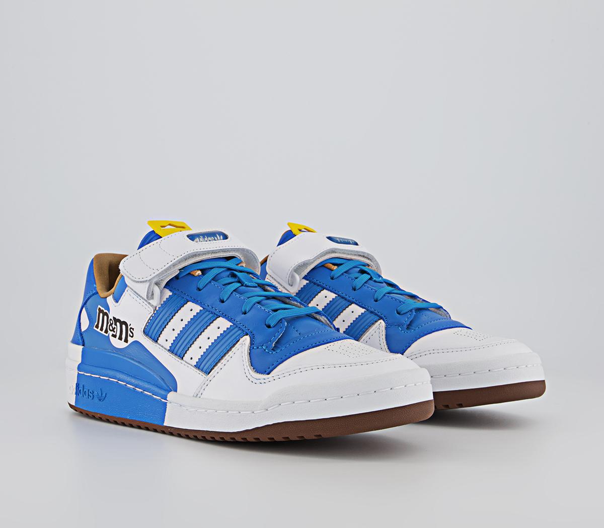 adidas Forum Lo 84 Trainers adidas Forum Lo 84 Trainers Mms Blue White Eqt Yellow