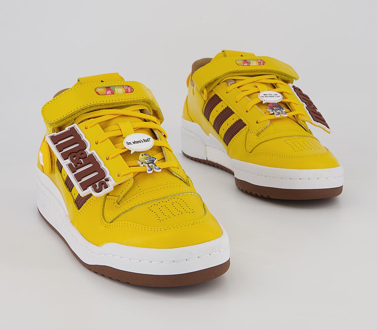 adidas Forum Lo 84 Trainers adidas Forum Lo 84 Trainers Mms Eqt Yellow White Dark Brown