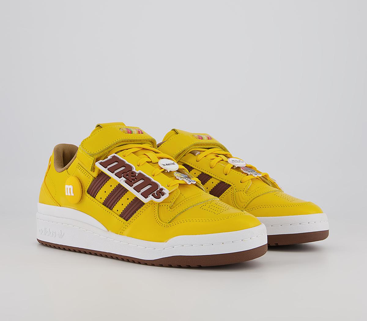 adidas Forum Lo 84 Trainers adidas Forum Lo 84 Trainers Mms Eqt Yellow White Dark Brown