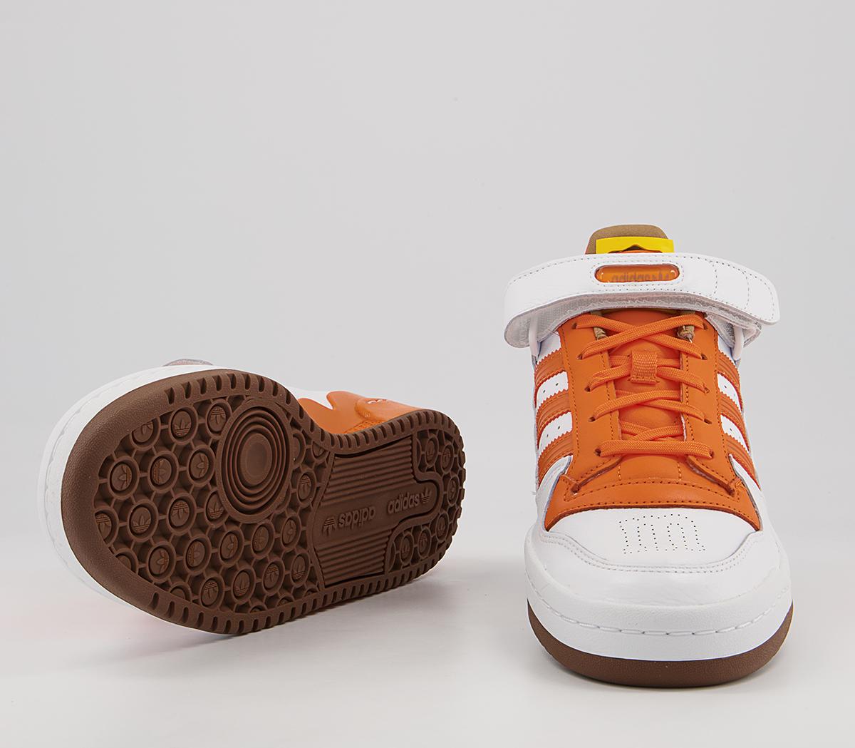 adidas Forum Lo 84 Trainers adidas Forum Lo 84 Trainers Mms Orange White Eqt Yellow
