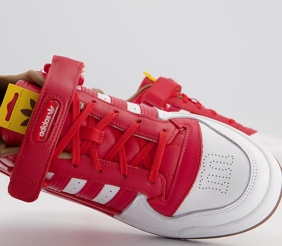adidas Forum Lo 84 Trainers adidas Forum Lo 84 Trainers Mms Red Eqt Yellow