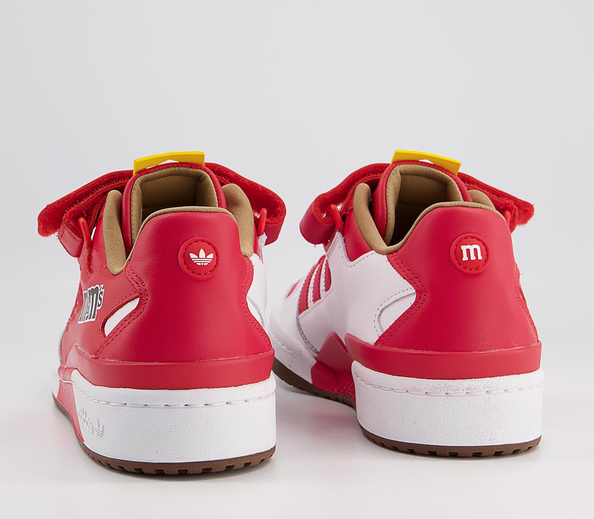 adidas Forum Lo 84 Trainers adidas Forum Lo 84 Trainers Mms Red Eqt Yellow