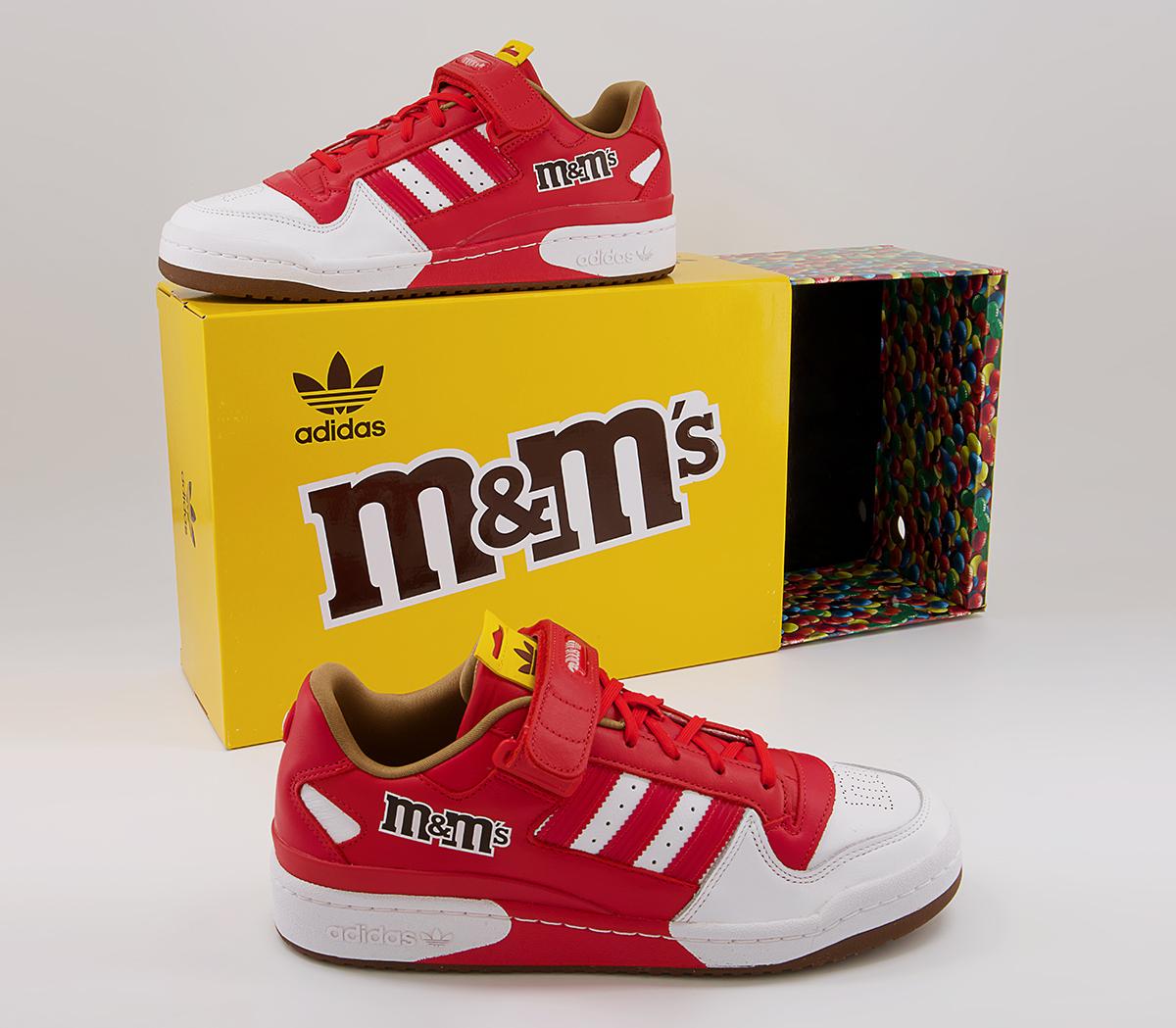 adidas Forum Lo 84 Trainers adidas Forum Lo 84 Trainers Mms Red Eqt Yellow