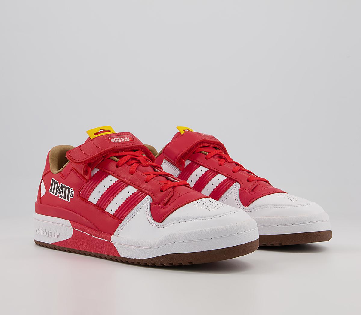 adidas Forum Lo 84 Trainers adidas Forum Lo 84 Trainers Mms Red Eqt Yellow