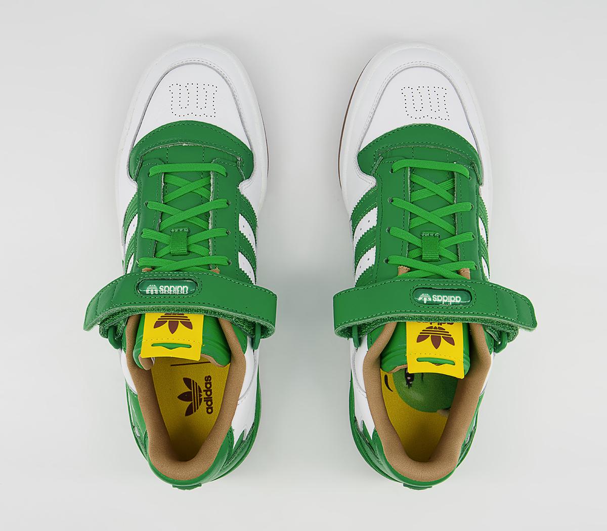 adidas Forum Lo 84 Trainers adidas Forum Lo 84 Trainers Mms Green White Eqt Yellow