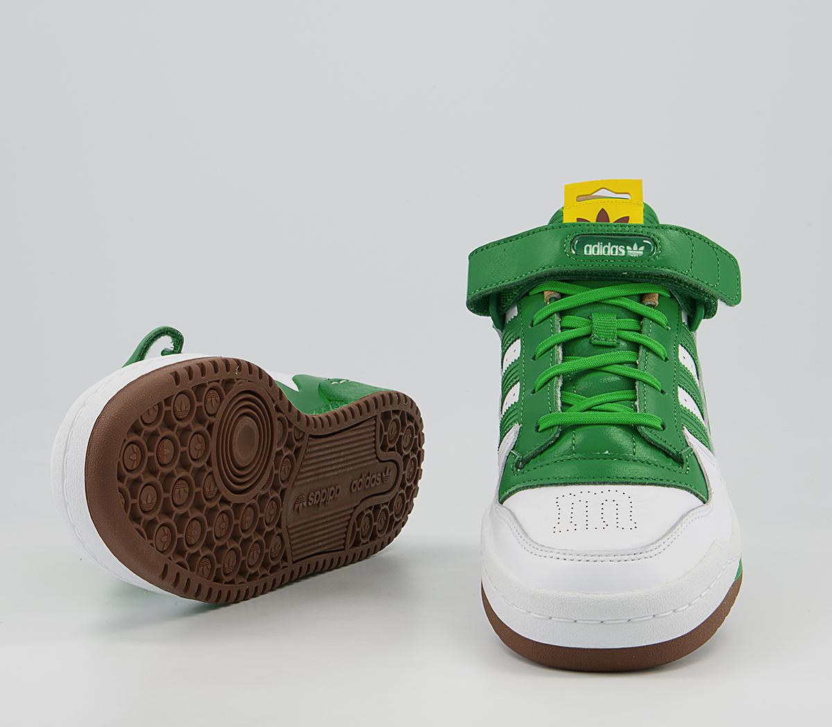 adidas Forum Lo 84 Trainers adidas Forum Lo 84 Trainers Mms Green White Eqt Yellow