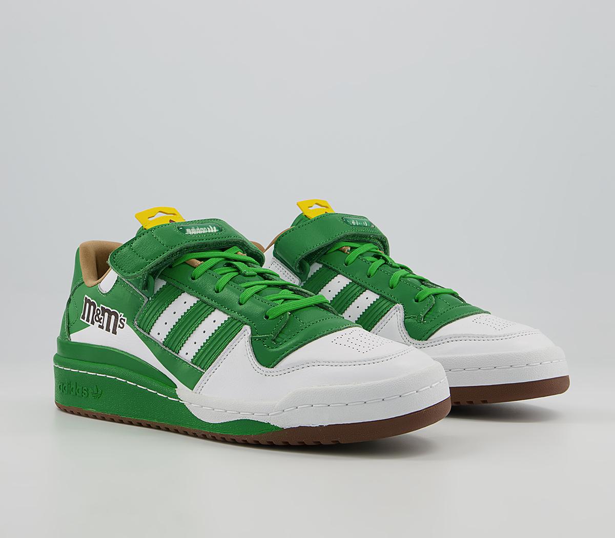 adidas Forum Lo 84 Trainers adidas Forum Lo 84 Trainers Mms Green White Eqt Yellow
