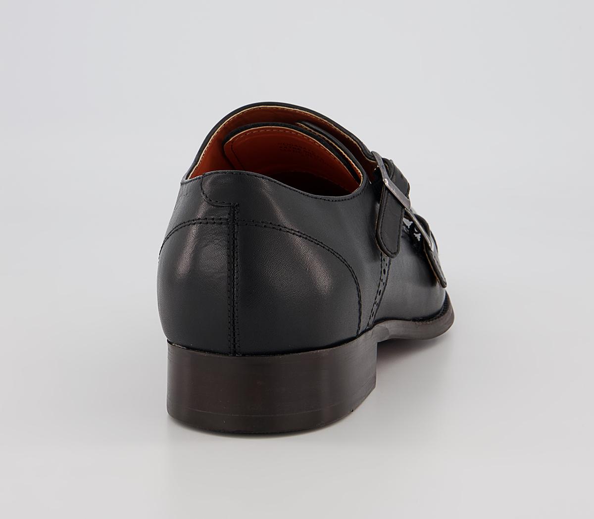 Office Maidford Monk Toe Cap Brogues Office Maidford Monk Toe Cap Brogues Black Leather