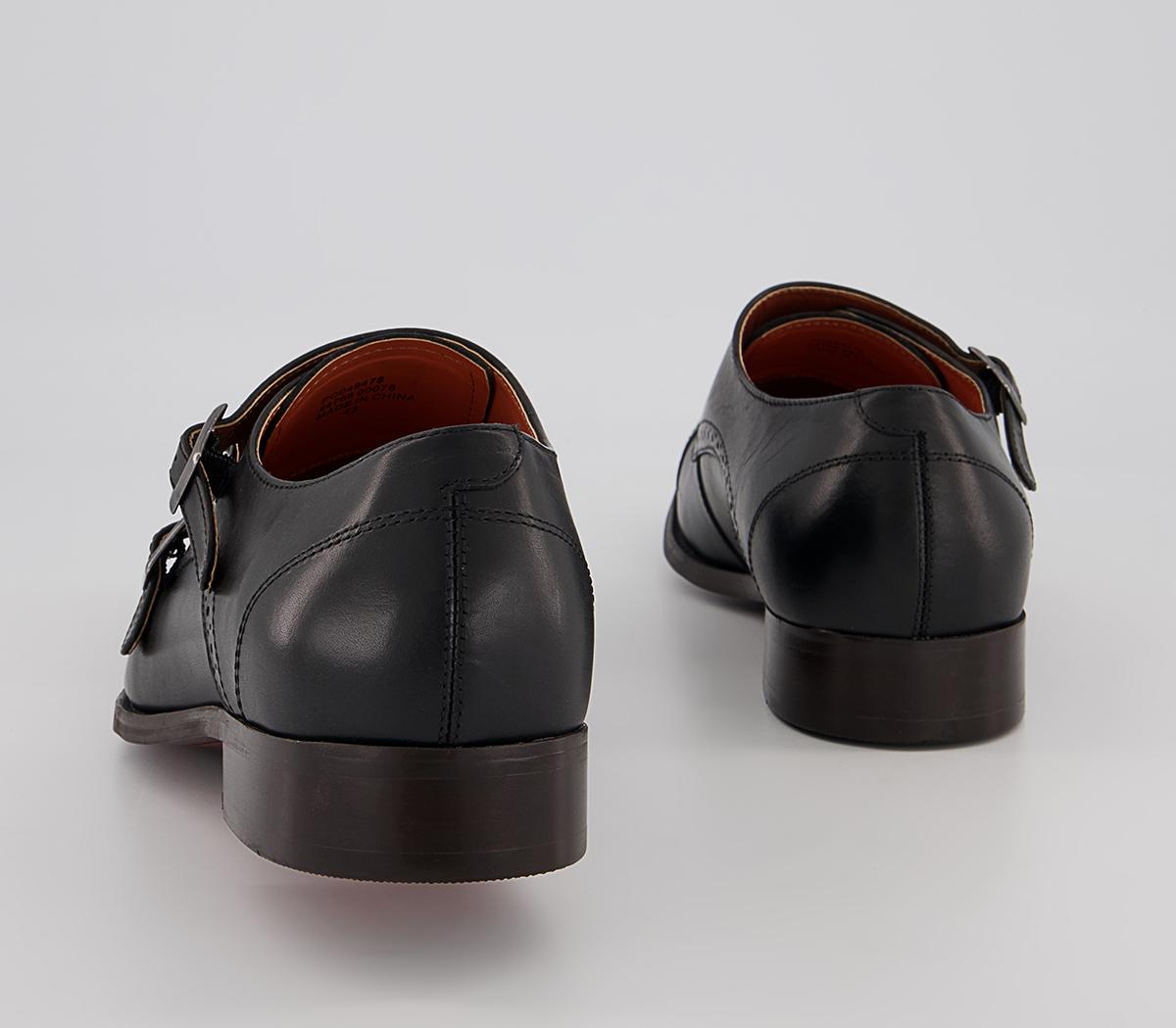 Office Maidford Monk Toe Cap Brogues Office Maidford Monk Toe Cap Brogues Black Leather