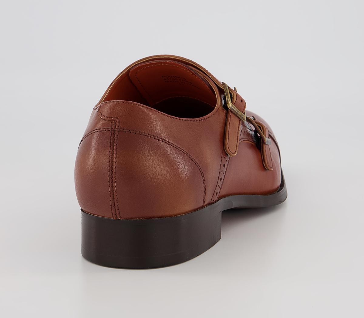 Office Maidford Monk Toe Cap Brogues Office Maidford Monk Toe Cap Brogues Tan Leather