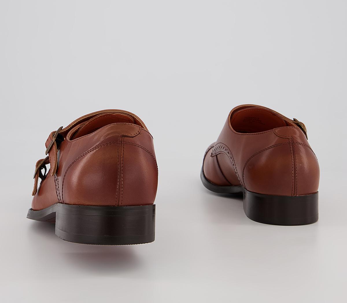 Office Maidford Monk Toe Cap Brogues Office Maidford Monk Toe Cap Brogues Tan Leather