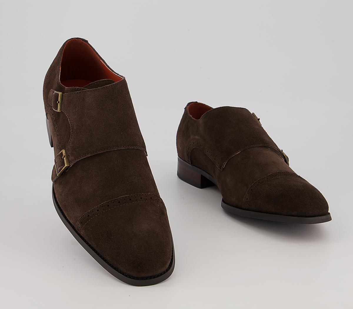 Office Maidford Monk Toe Cap Brouges Office Maidford Monk Toe Cap Brouges Brown Suede