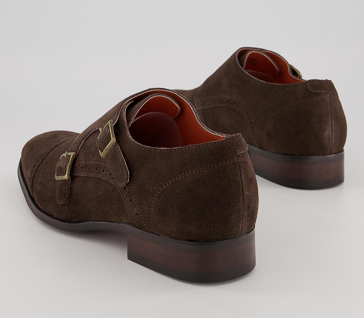Office Maidford Monk Toe Cap Brouges Office Maidford Monk Toe Cap Brouges Brown Suede