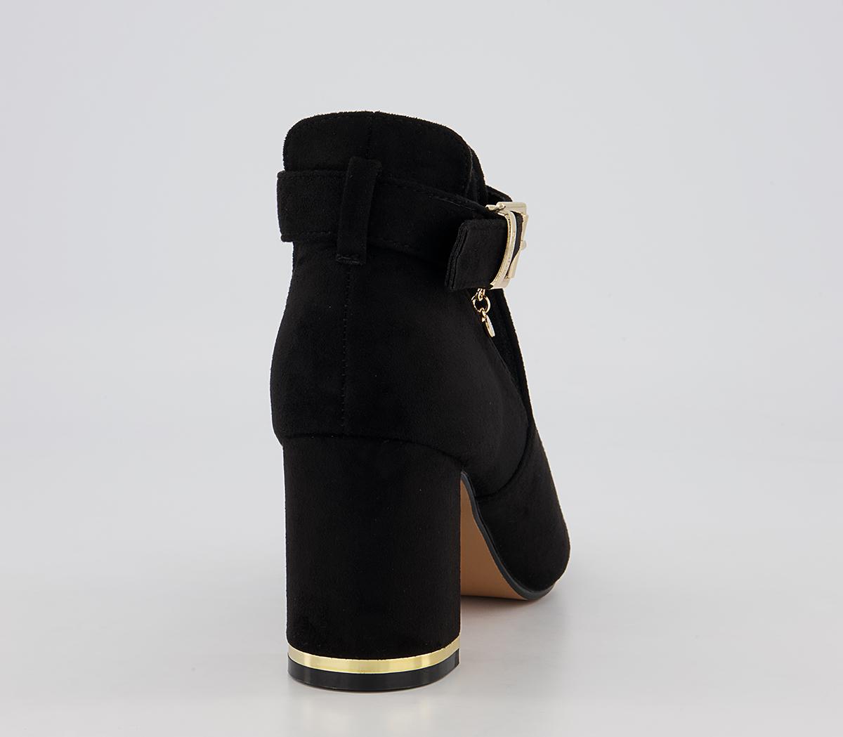 Office Mischa Cut Out Block Heel Shoeboots Office Mischa Cut Out Block Heel Shoeboots Black