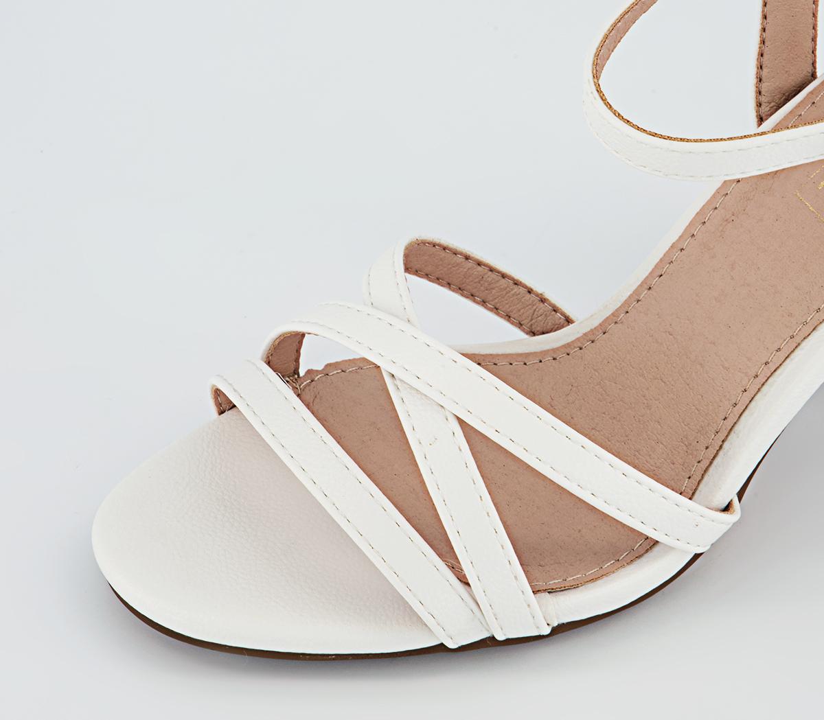 OFFICEMoonstone Two Part Block Heels OFFICEMoonstone Two Part Block HeelsWhite