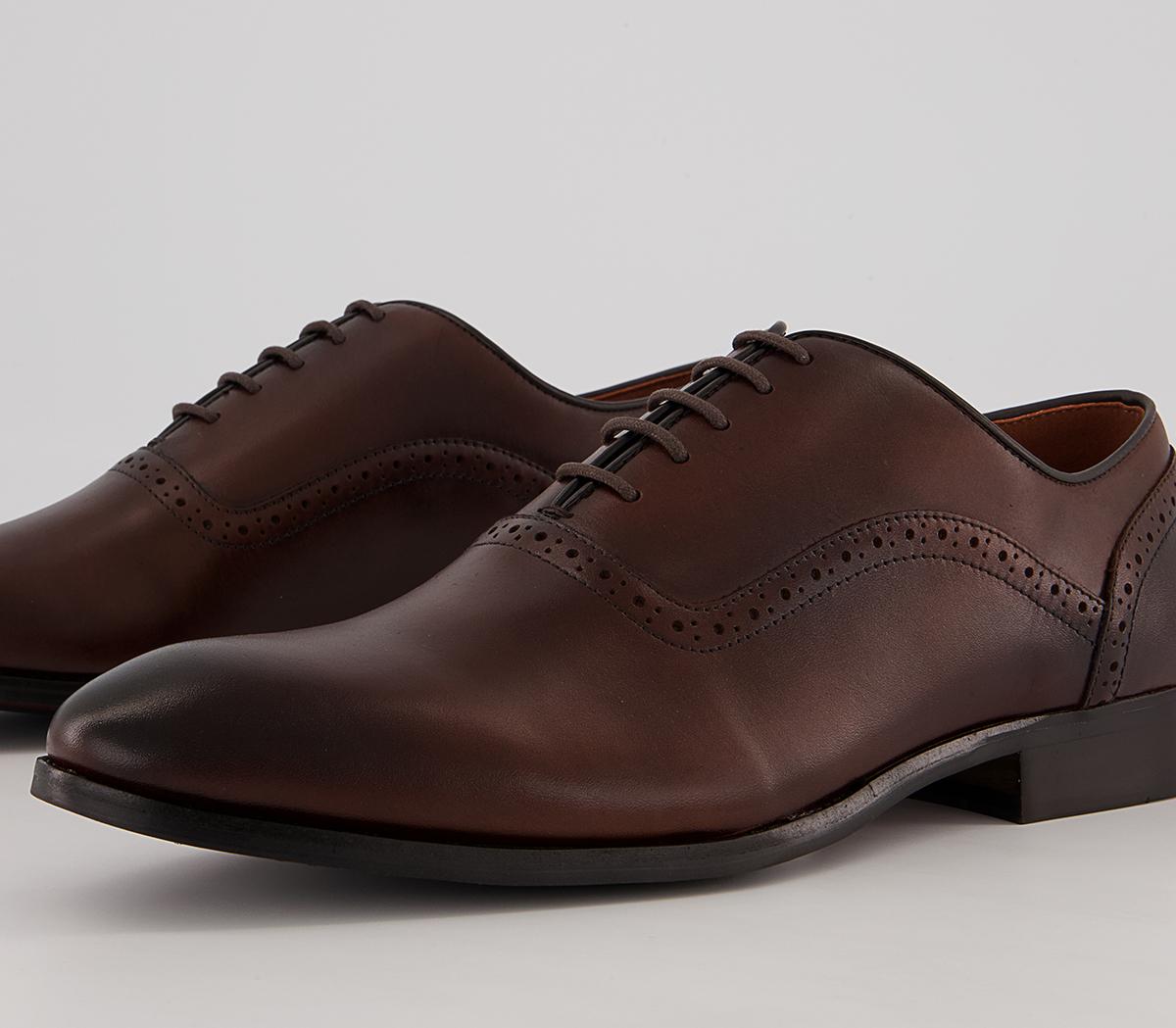 Office Marefield Plain Toe Oxford Shoes Office Marefield Plain Toe Oxford Shoes Brown Leather