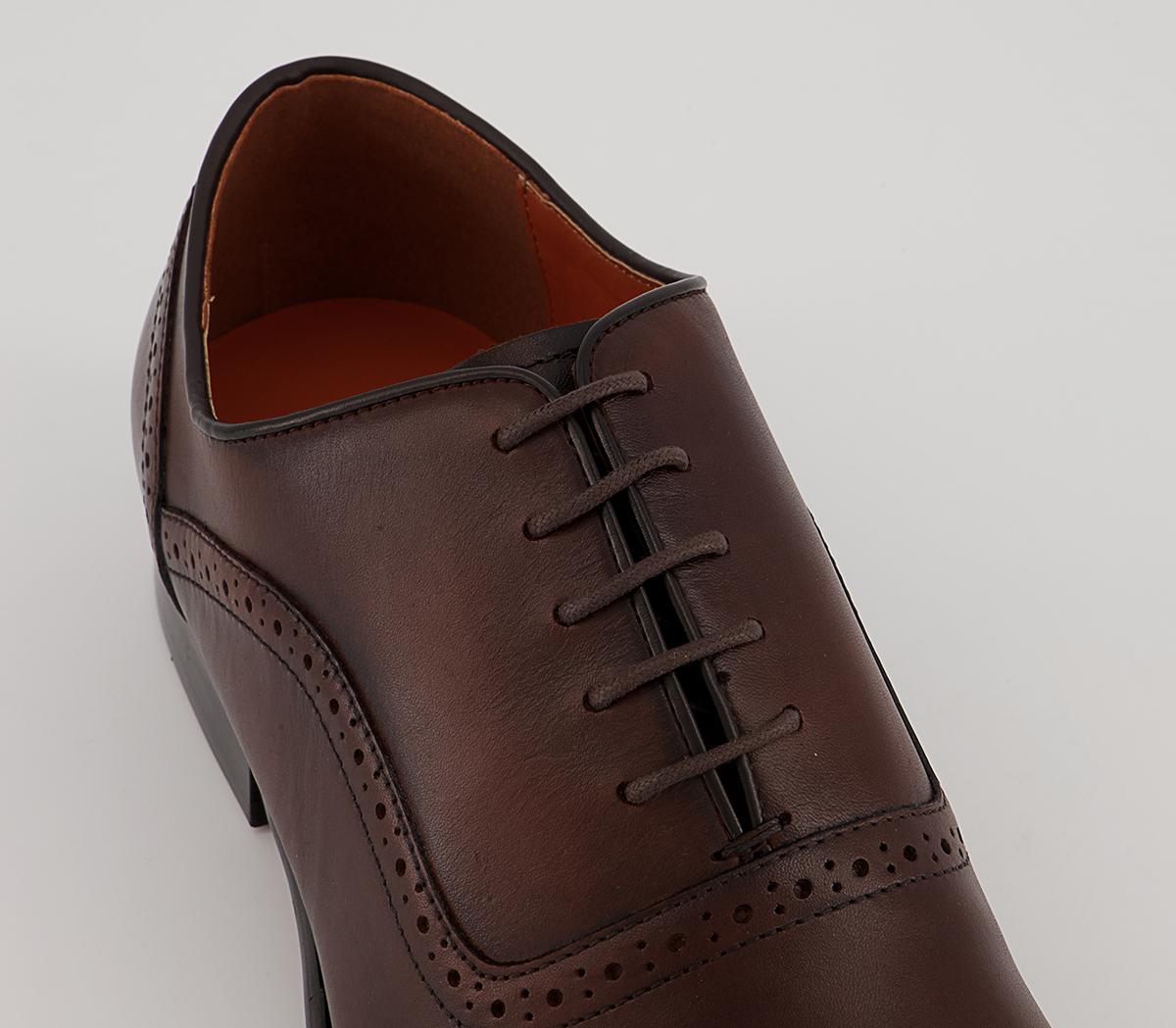 Office Marefield Plain Toe Oxford Shoes Office Marefield Plain Toe Oxford Shoes Brown Leather