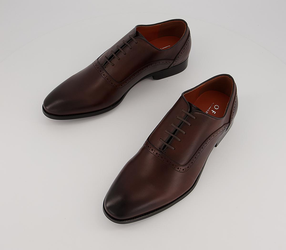 Office Marefield Plain Toe Oxford Shoes Office Marefield Plain Toe Oxford Shoes Brown Leather
