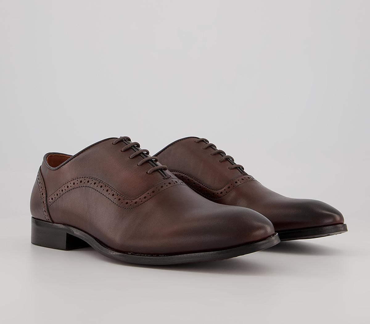 Office Marefield Plain Toe Oxford Shoes Office Marefield Plain Toe Oxford Shoes Brown Leather