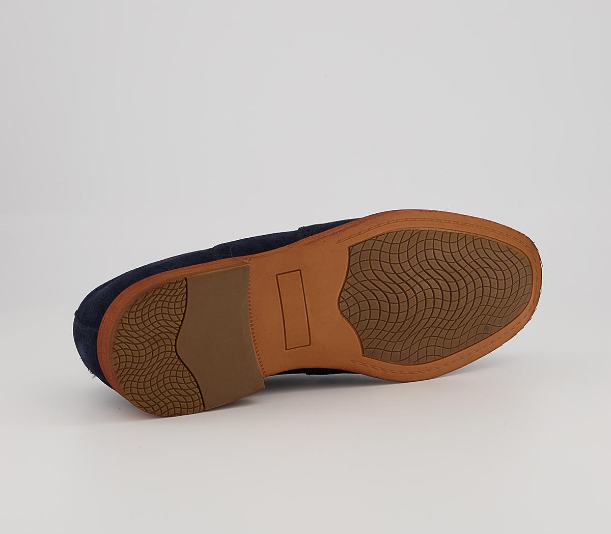 Office Meanest Oxford Brogues Office Meanest Oxford Brogues Navy Suede