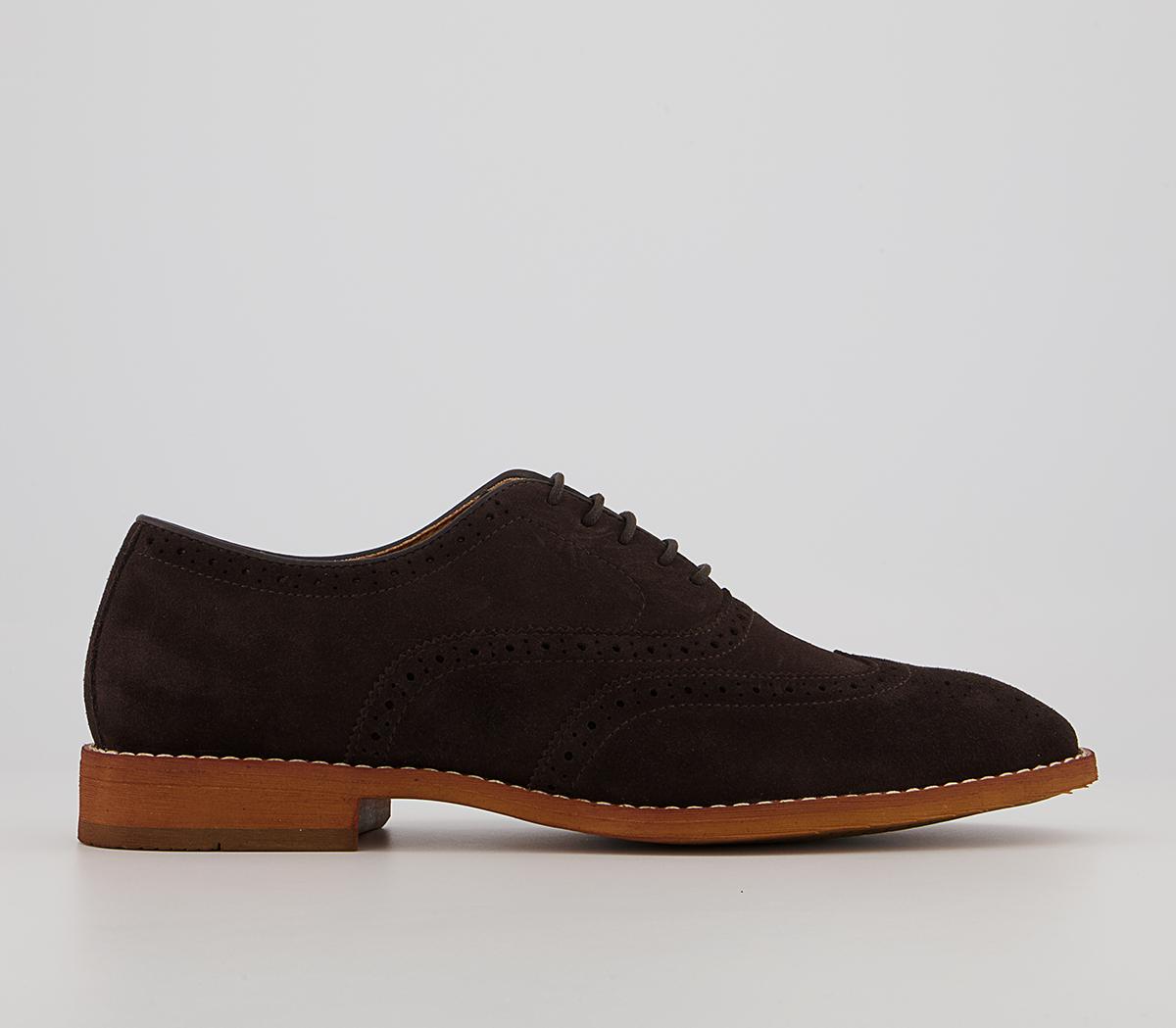 OfficeMeanest Oxford BroguesBrown Suede