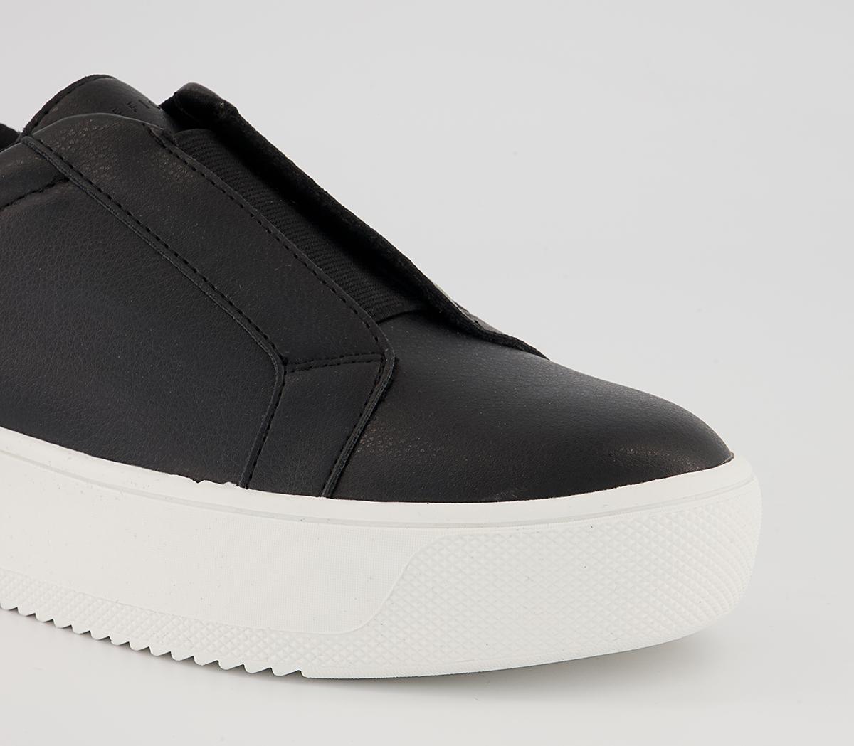 Office Fast Mover Flatform Slip On Trainers Office Fast Mover Flatform Slip On Trainers Black Mix