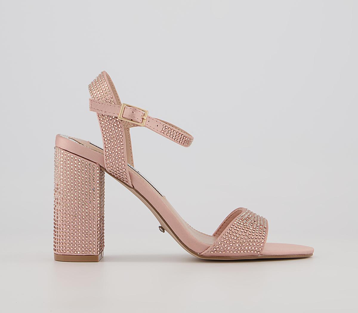 OfficeMona Two Part Block Heels OfficeMona Two Part Block HeelsNude Embelishment
