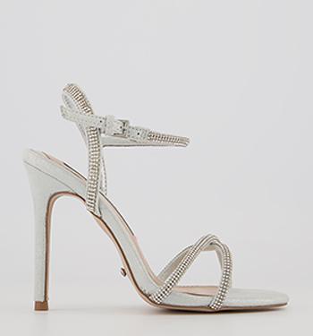 clear bridesmaid shoes